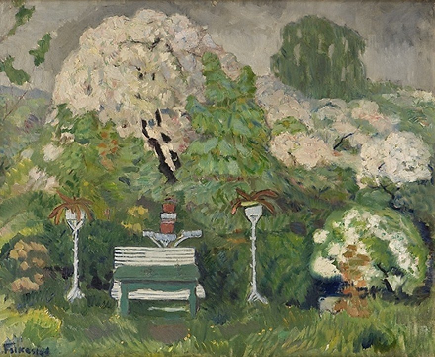 Parte de um jardim de Bernhard Folkestad