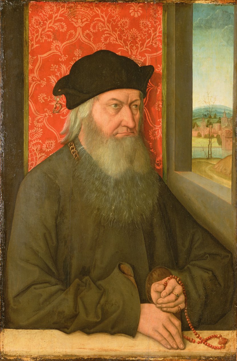 Retrato de um nobre de Bernhard Strigel