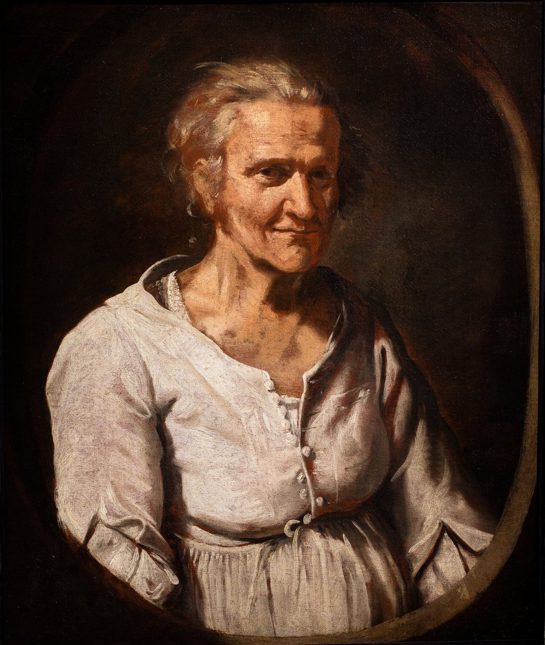 Camponesa idosa de Bernhard (fl.1624 87) Keil
