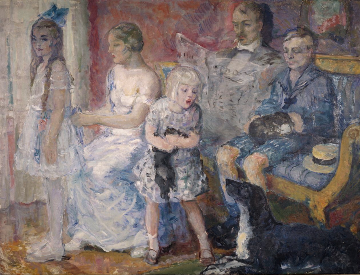 A família Folkestad de Bernhard Dorotheus Folkestad