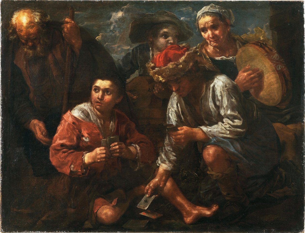 Jogadores de cartas de Bernhard Keil