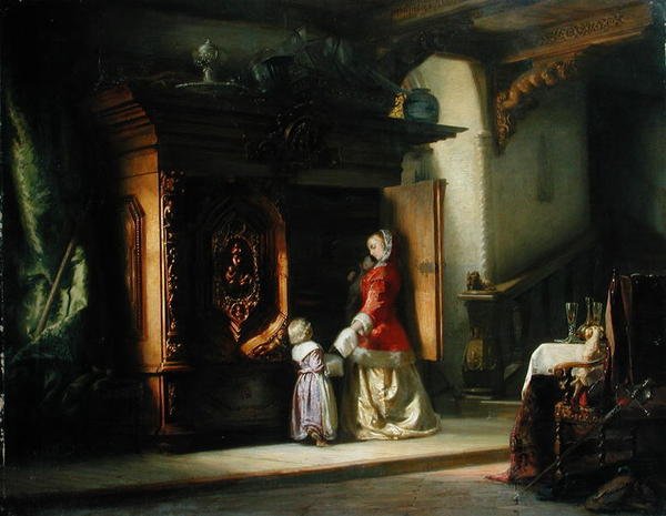 Interior, 1853 de Bernhard Mohrhagen