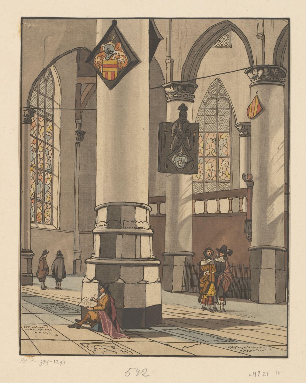 Interior da igreja de Bernhard Schreuder
