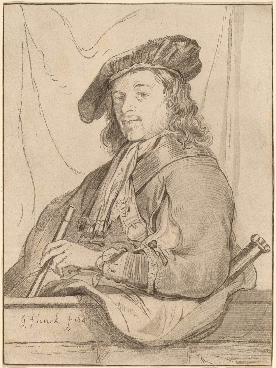Man at the Parapet, 1773, publicado em 1774. de Bernhard Schreuder