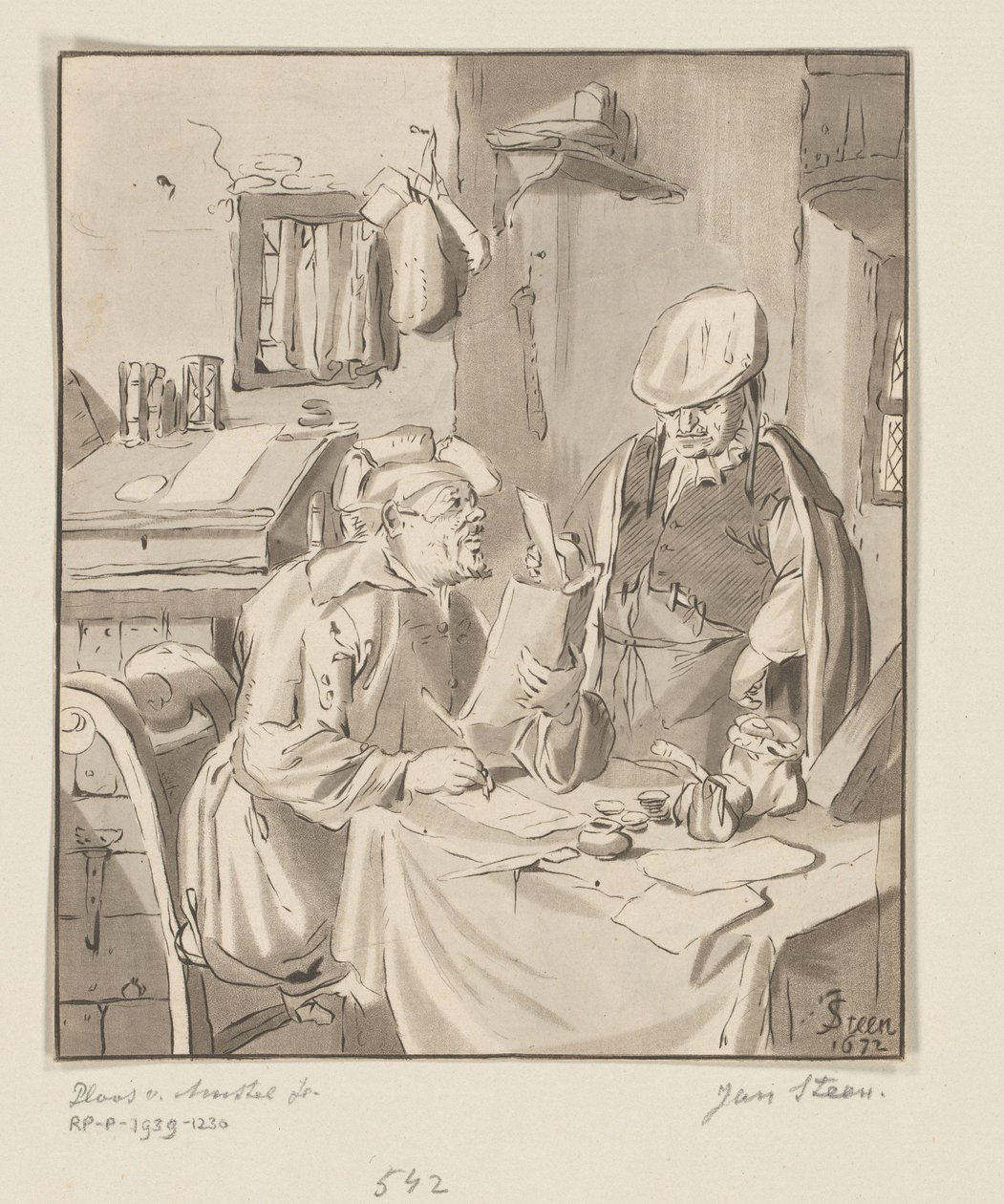 Autor de uma carta de Bernhard Schreuder