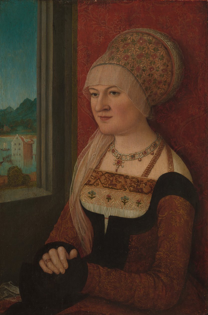 Retrato de uma mulher, ca. 1510-15. de Bernhard Strigel