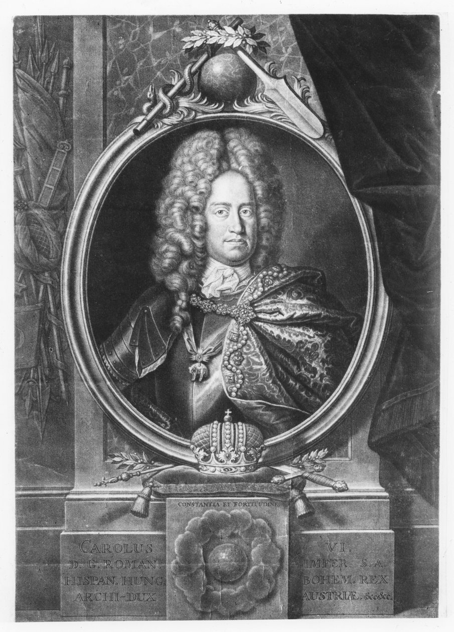 Carlos VI, Sacro Imperador Romano de Bernhard Vogel