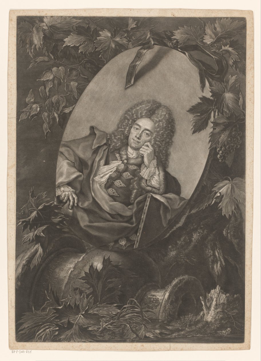 Portret de Christoph Ludwig Agricola de Bernhard Vogel