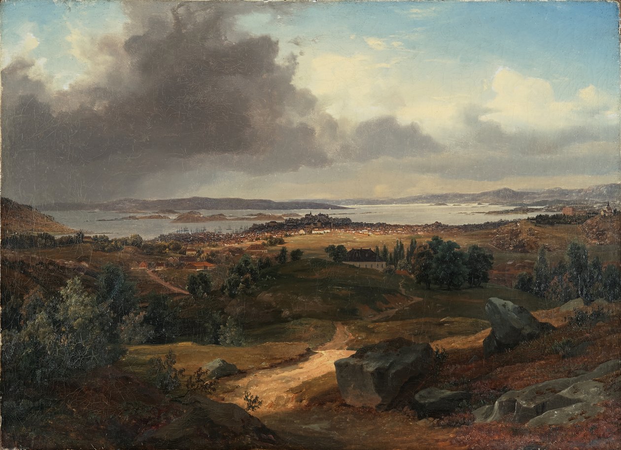 Christiania vista de Sinsen de Bernt Lund