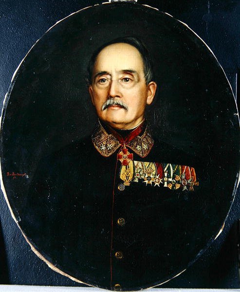 Retrato de Freidrich Wilhelm Ferdinand Ritter von Breithaupt, c. 1870 (óleo sobre tela) de Berta von Breithaupt