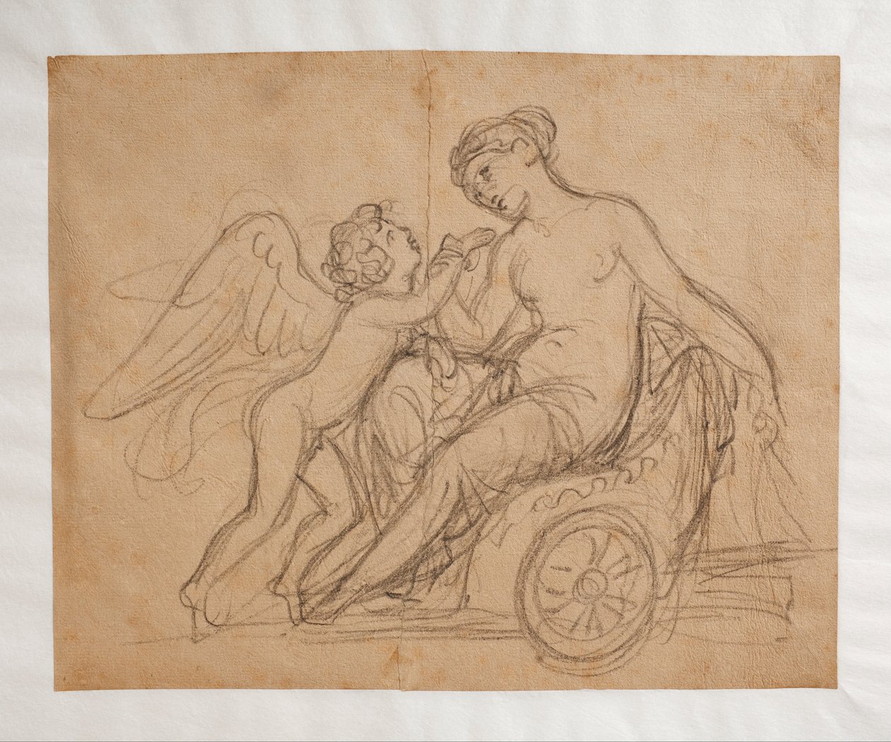Cupido se queixa de Vênus sobre picada de abelha de Bertel Thorvaldsen