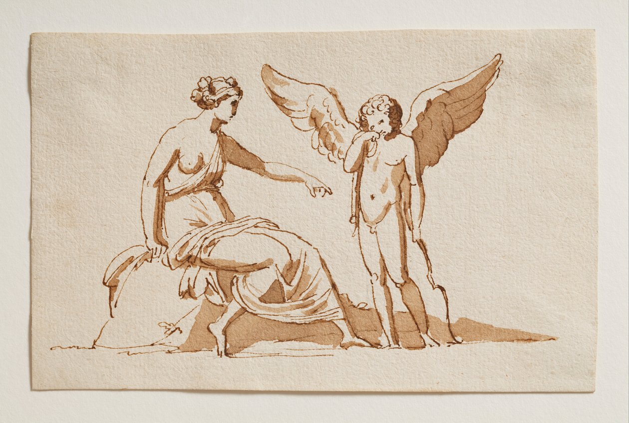 Cupido se queixa de Vênus de um Beesting de Bertel Thorvaldsen