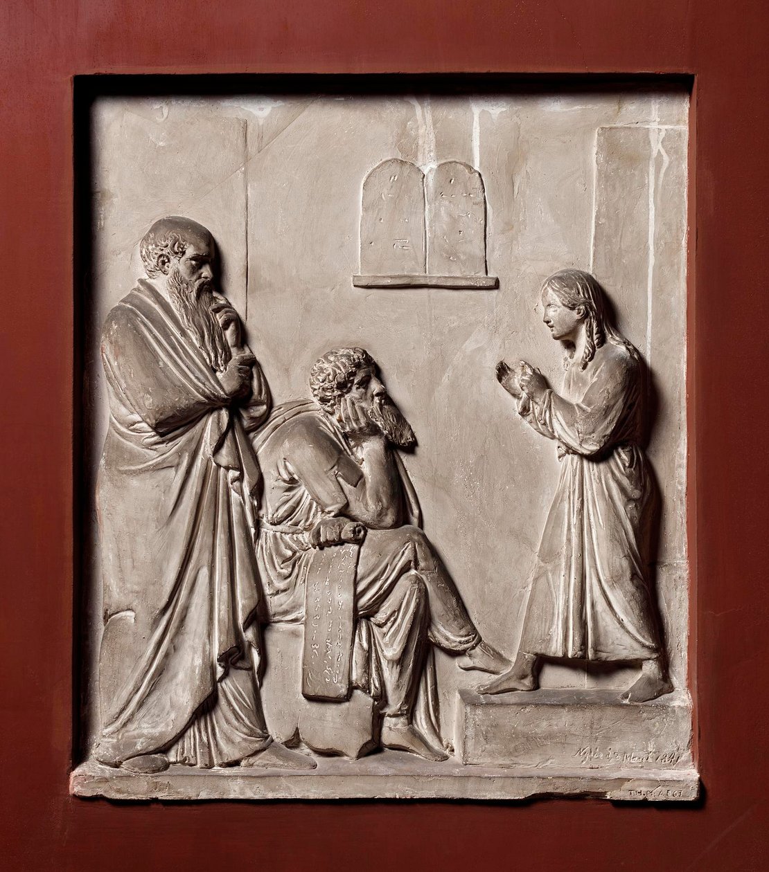 Jesus, quando era criança, no Templo de Bertel Thorvaldsen