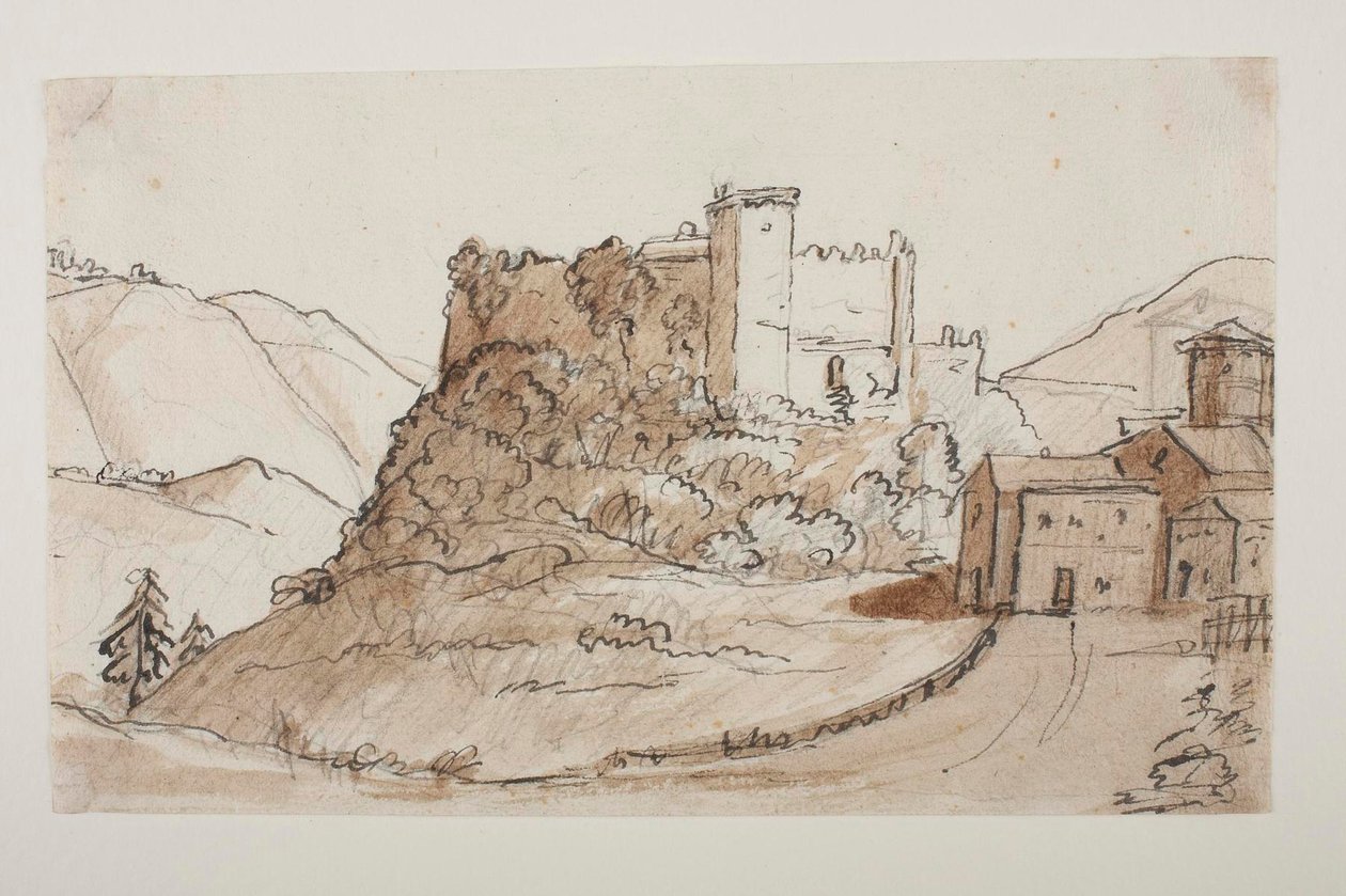Paisagem montanhosa de Bertel Thorvaldsen