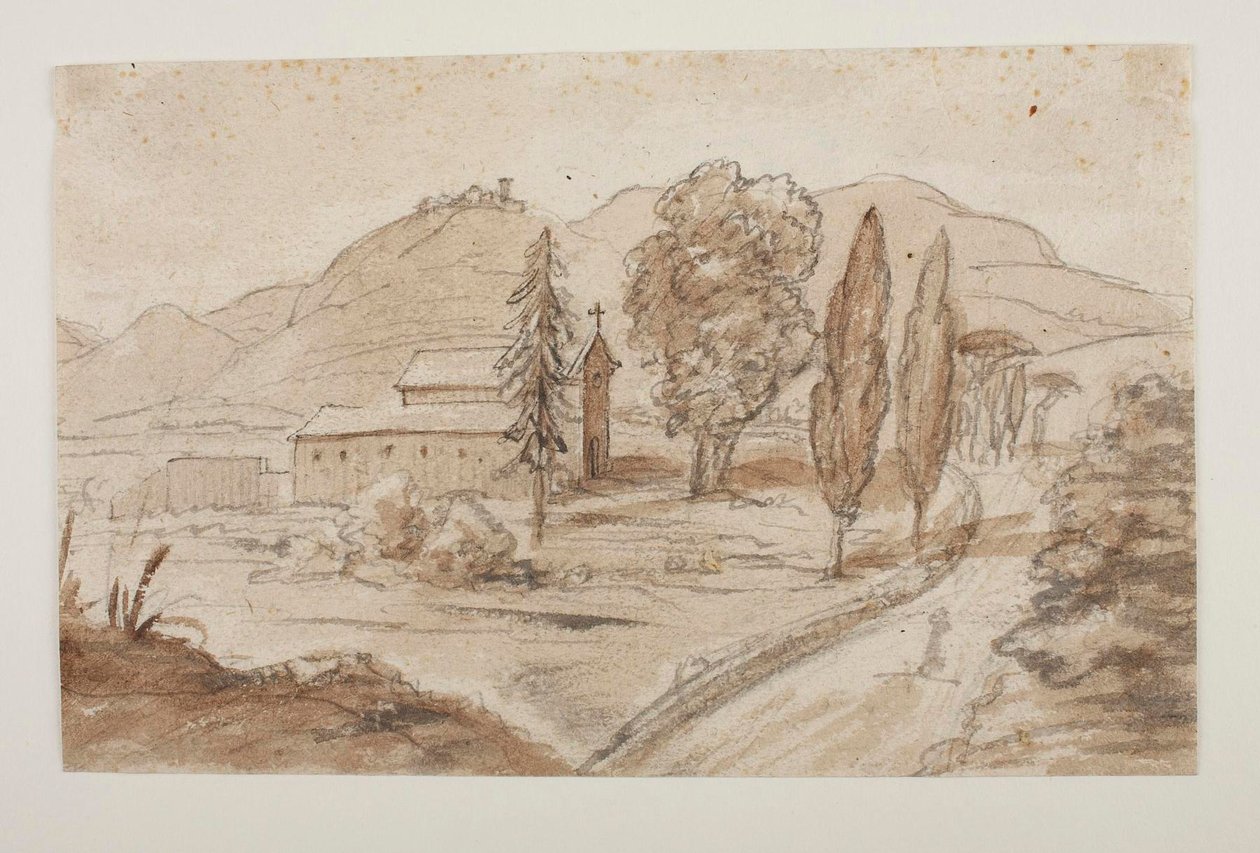 Paisagem montanhosa de Bertel Thorvaldsen