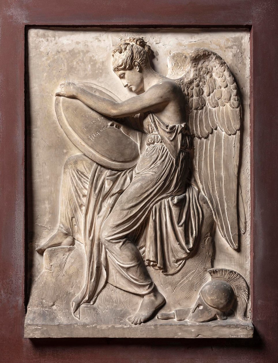 Victoria, deusa da vitória de Bertel Thorvaldsen