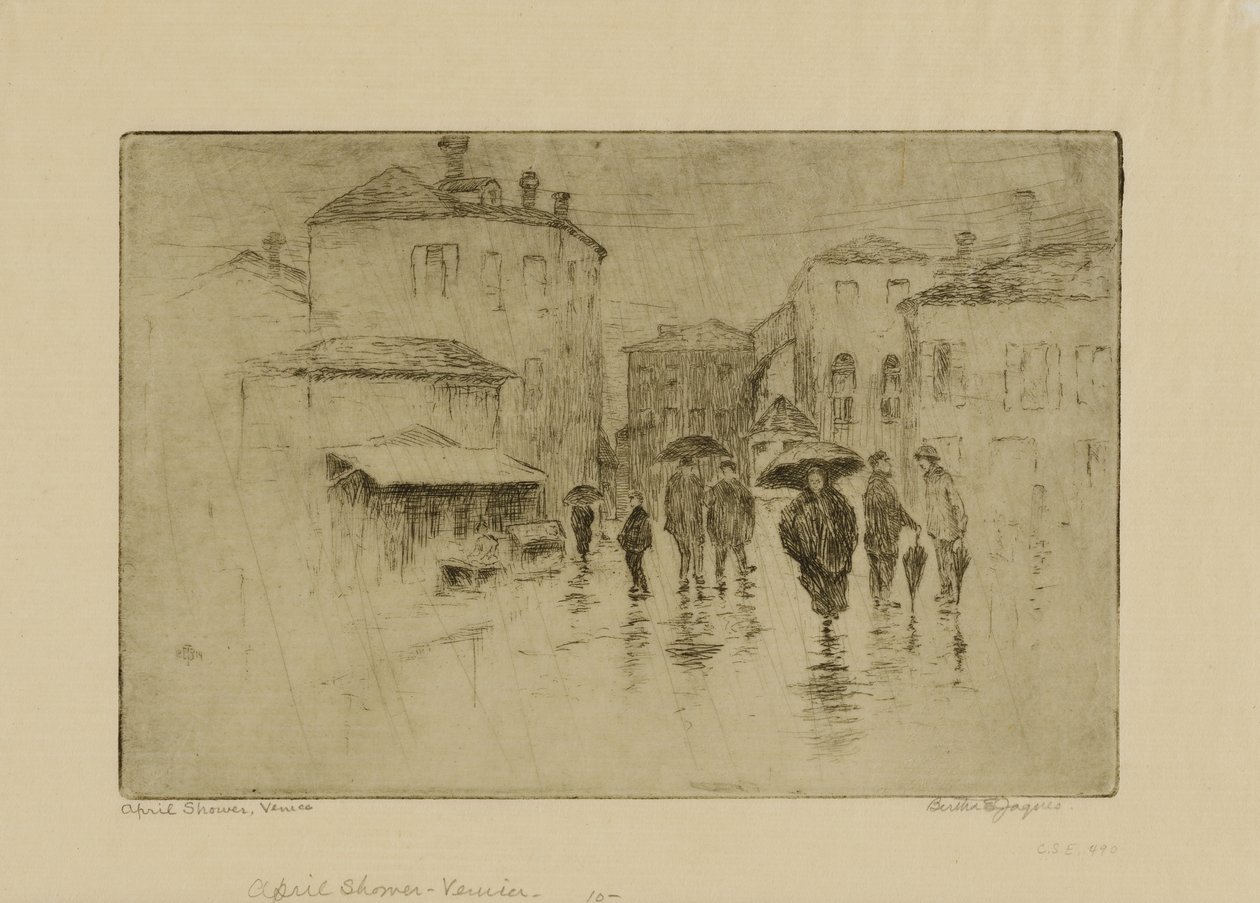 Duche de abril, Veneza de Bertha E. Jaques