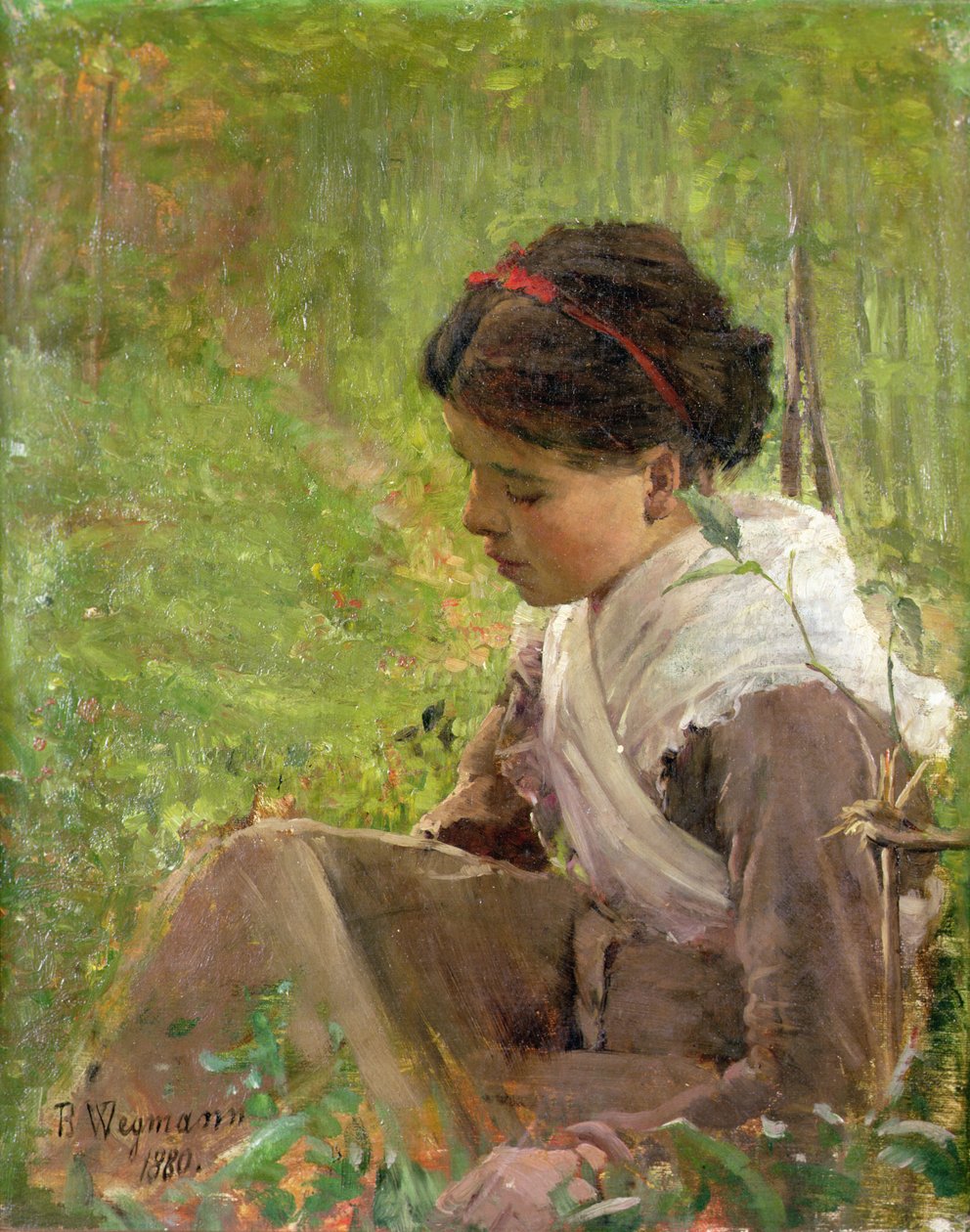 No Bosque de Bertha Wegmann