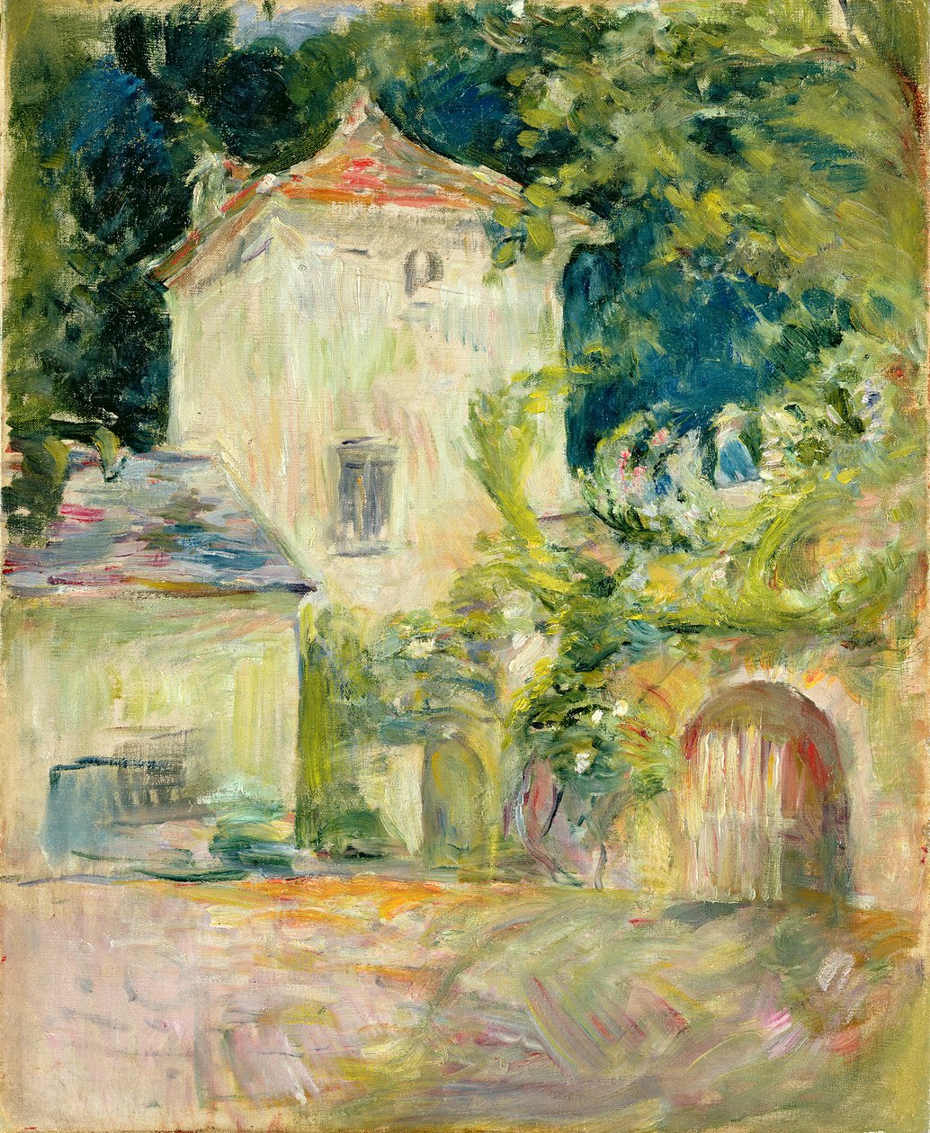 Pombal Loft no Chateau du Mesnil, Juziers, 1892 de Berthe Morisot