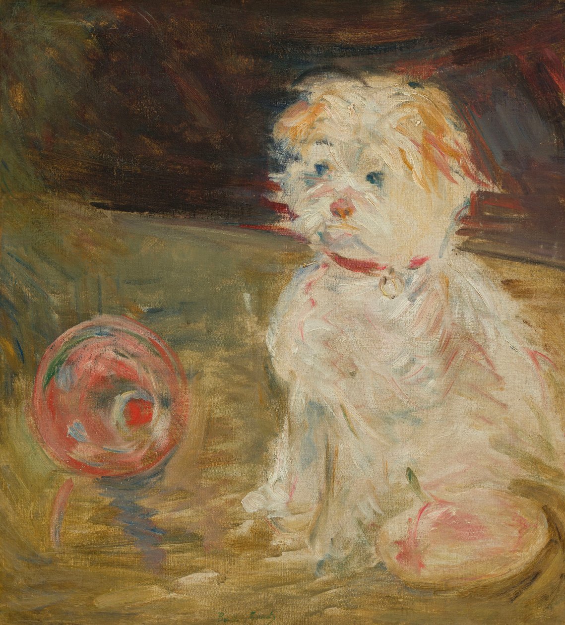 Cachorro bola. de Berthe Morisot