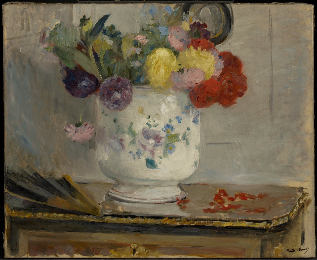 Dálias de Berthe Morisot