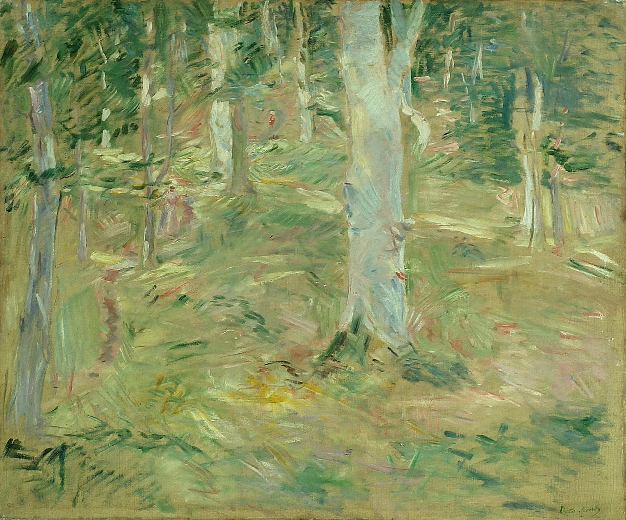 Floresta de Compiègne de Berthe Morisot