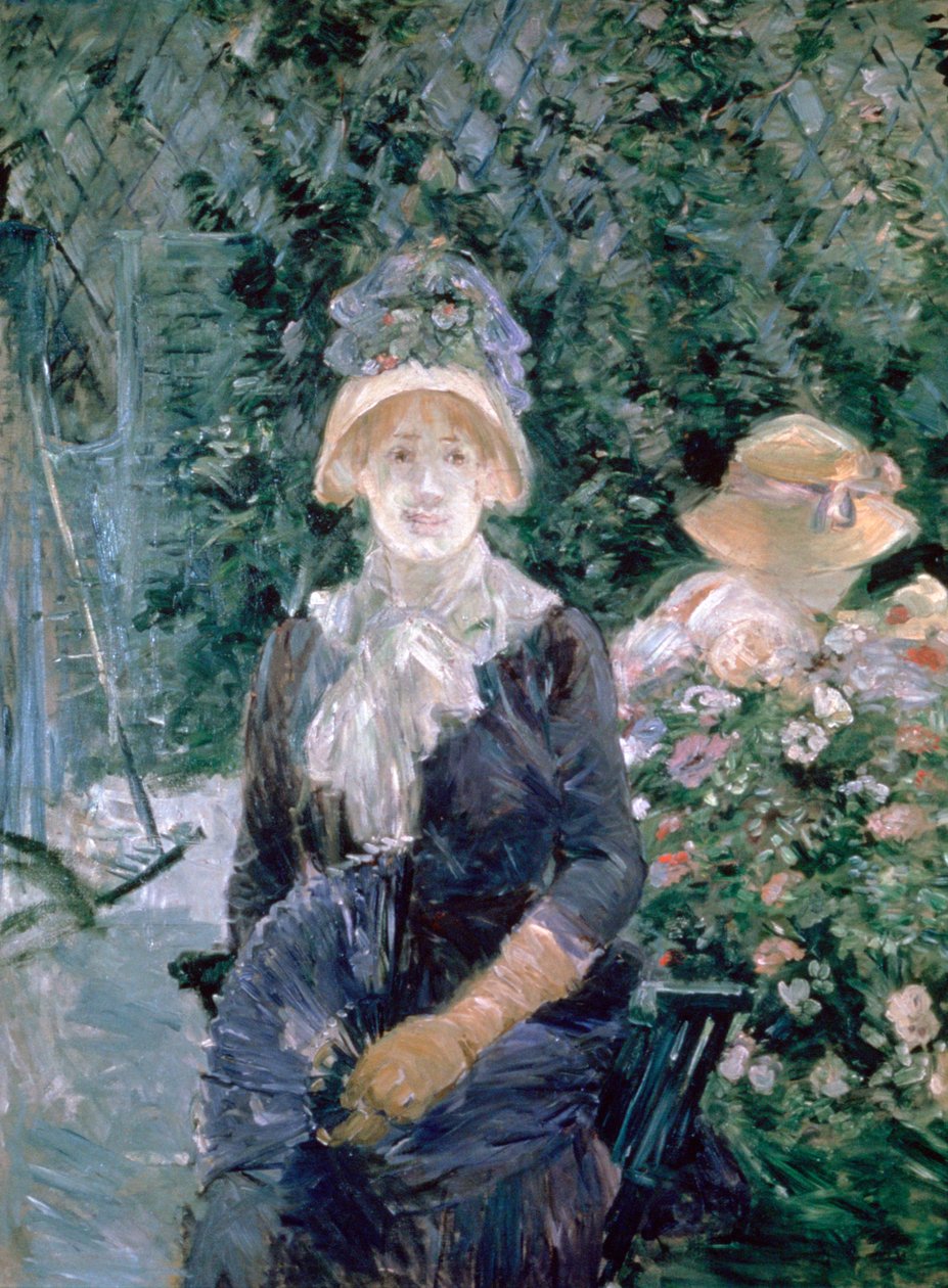 No jardim, 1883 de Berthe Morisot