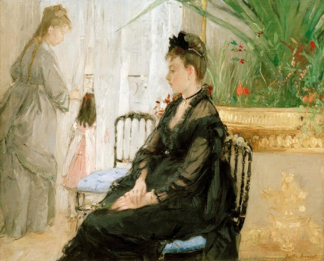dentro de Berthe Morisot