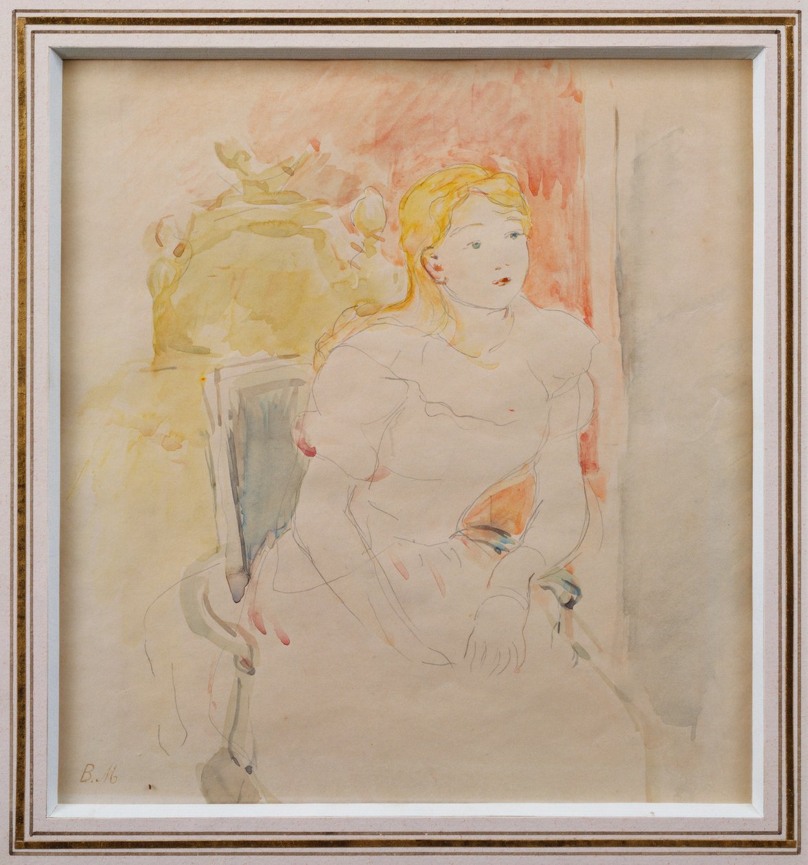 Julie Seated de Berthe Morisot