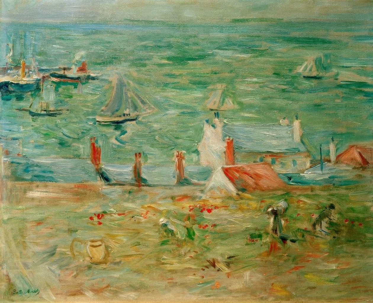 Porto de Gorey de Berthe Morisot
