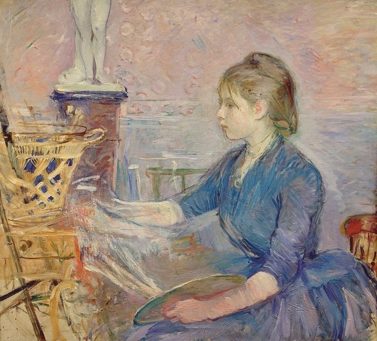 Pintura de Paule Gobillard, 1887 de Berthe Morisot