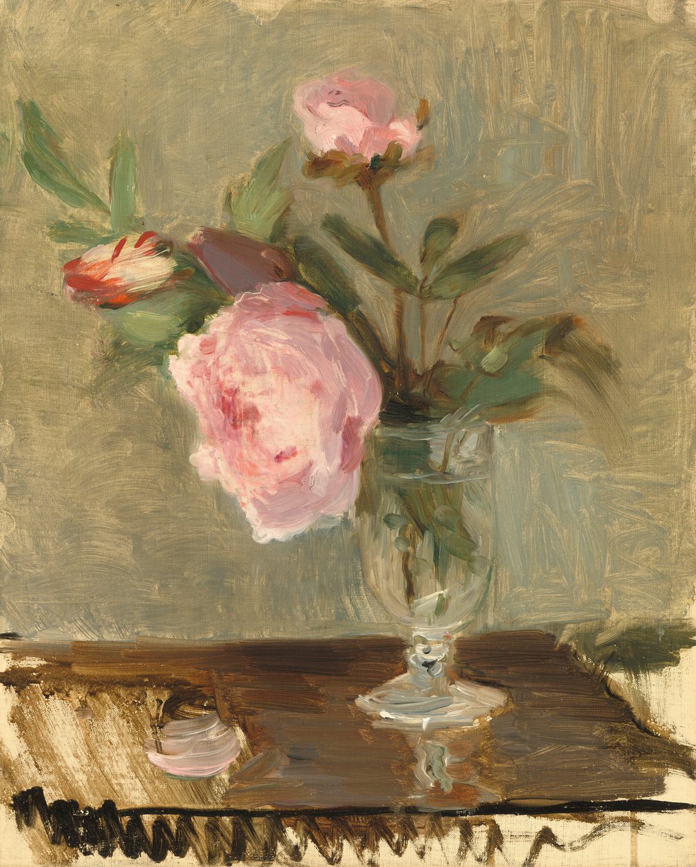 Peônias de Berthe Morisot