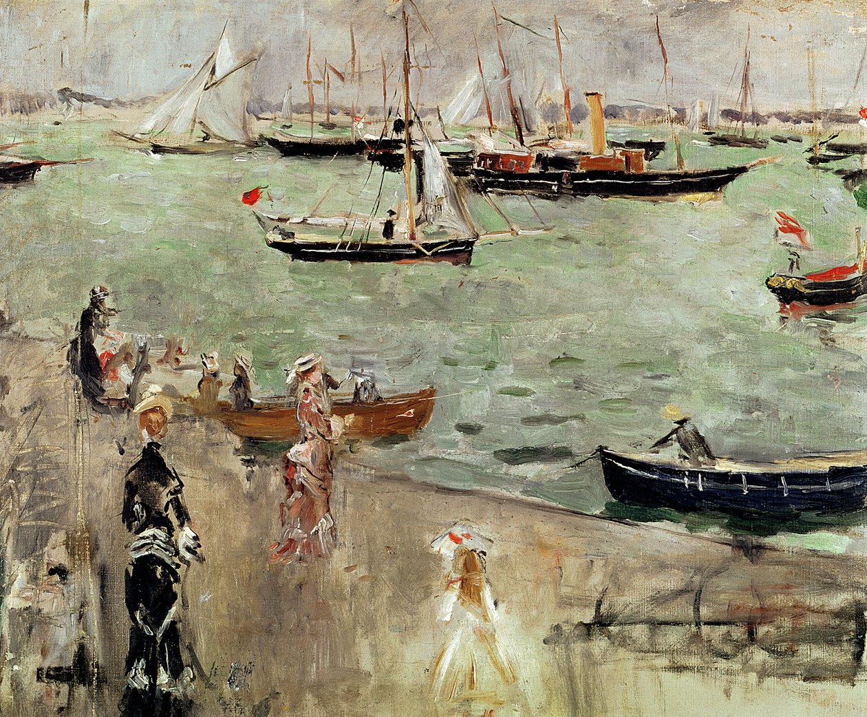 Ilha de Wight de Berthe Morisot