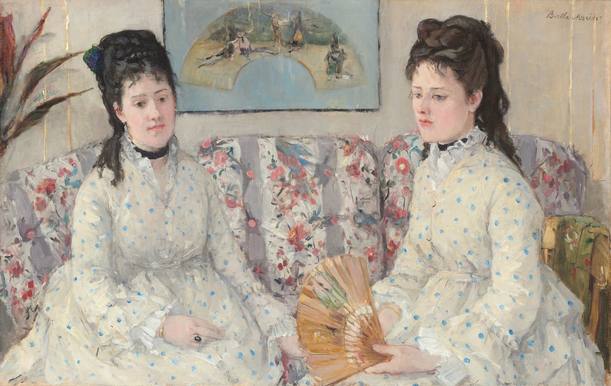 As irmãs, 1869 de Berthe Morisot