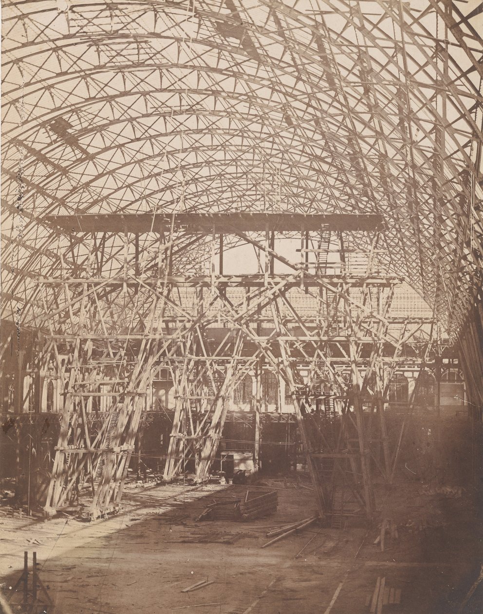 [Construção para a Exposição Universal de 1855], 1855. de Bertsch et Arnaud