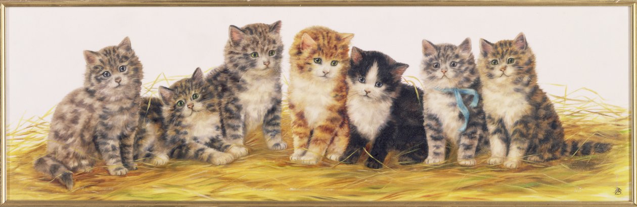 Sete gatinhos de Bessie Bamber