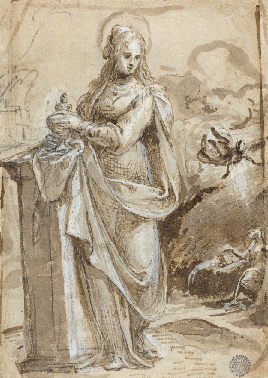 Maria Madalena [verso] de Biagio Pupini