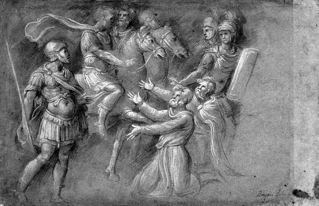 Netuno sequestrando Caenis de Biagio Pupini