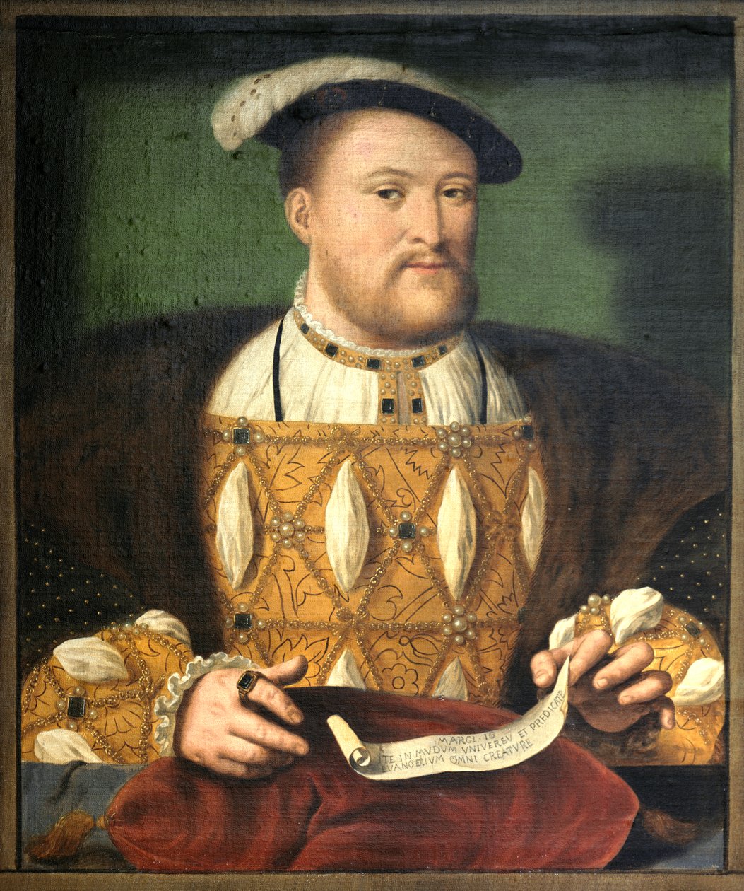 Rei Henrique VIII (óleo sobre tela) de Biagio Rebecca