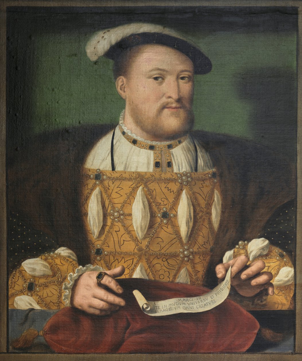 Retrato do rei Henrique VIII, c1544 c1800 de Biagio Rebecca