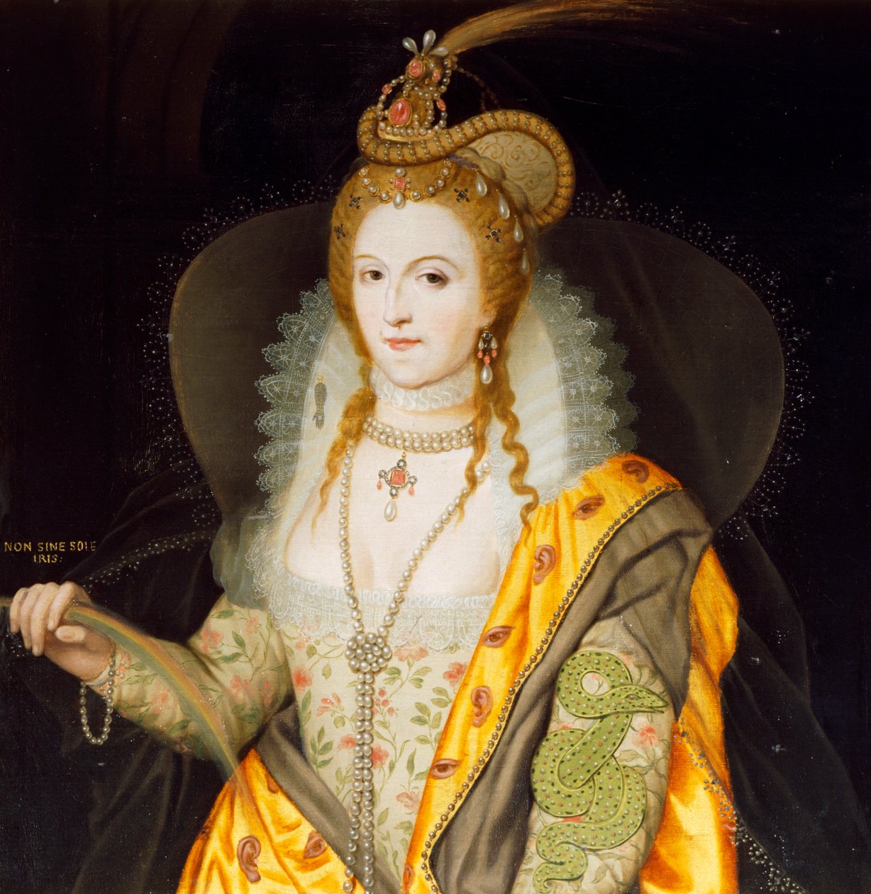 Retrato da rainha Elizabeth I, 1774 de Biagio Rebecca