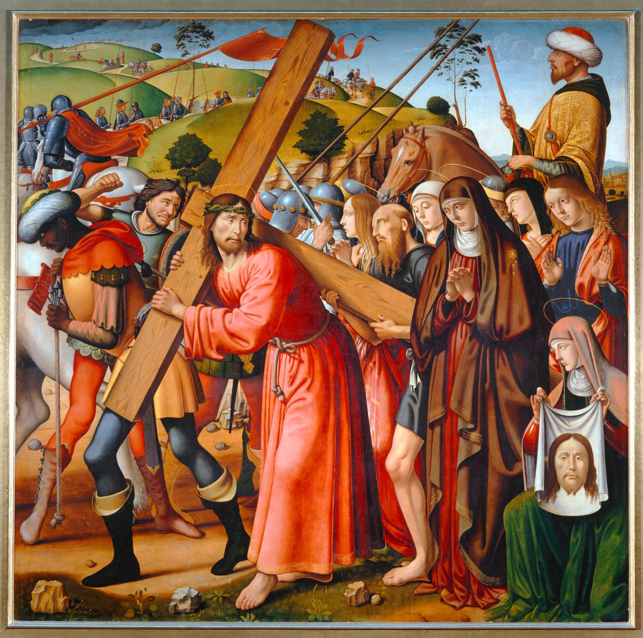 Le Portement de croix - Cristo carregando a cruz ... de Biagio d