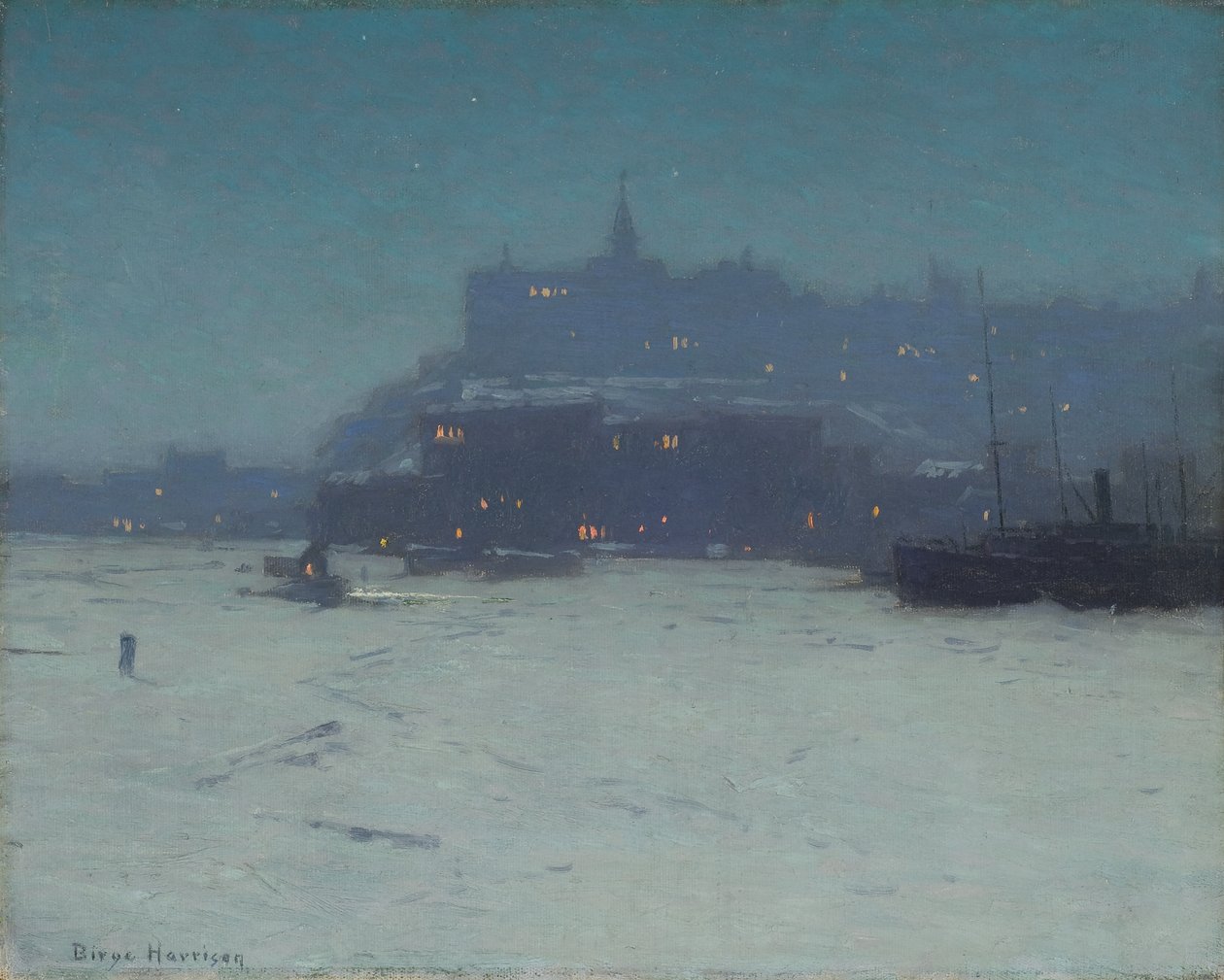 Quebec do porto, c.1910 de Lowell Birge Harrison