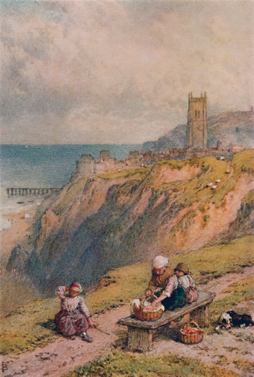 Vista de Cromer, século XIX, 1935 de Birket Foster