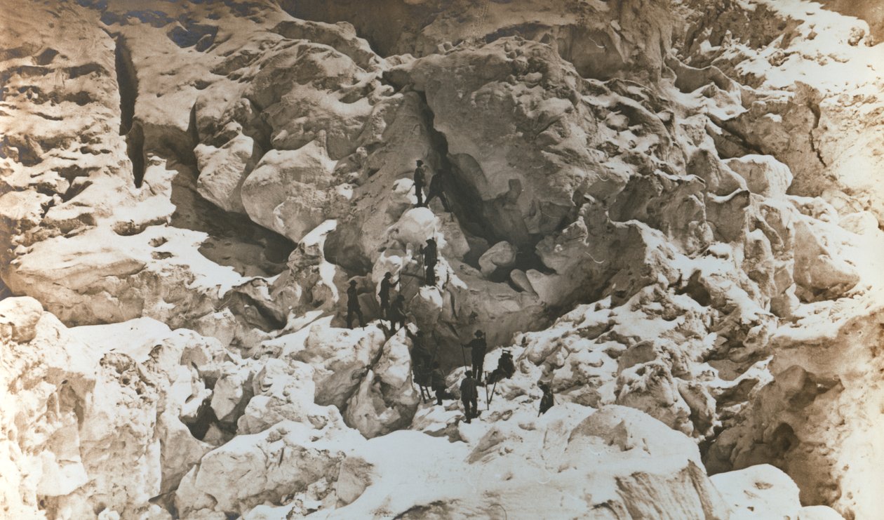 Sabóia 41 - Paisagem de escalas, c.1860 de Bisson Freres Studio