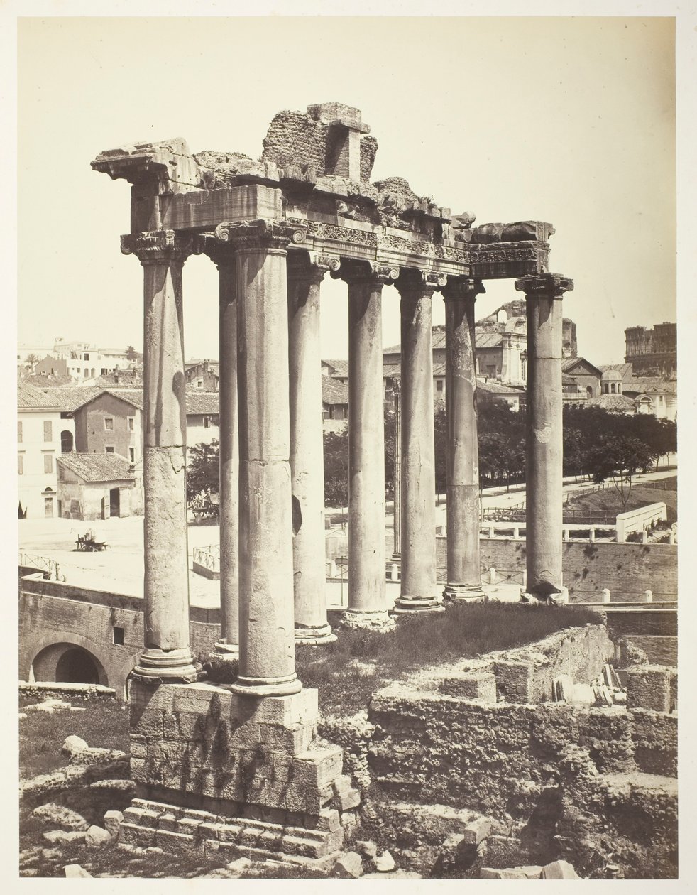 Forum Romanum, Roma de Bisson Frères
