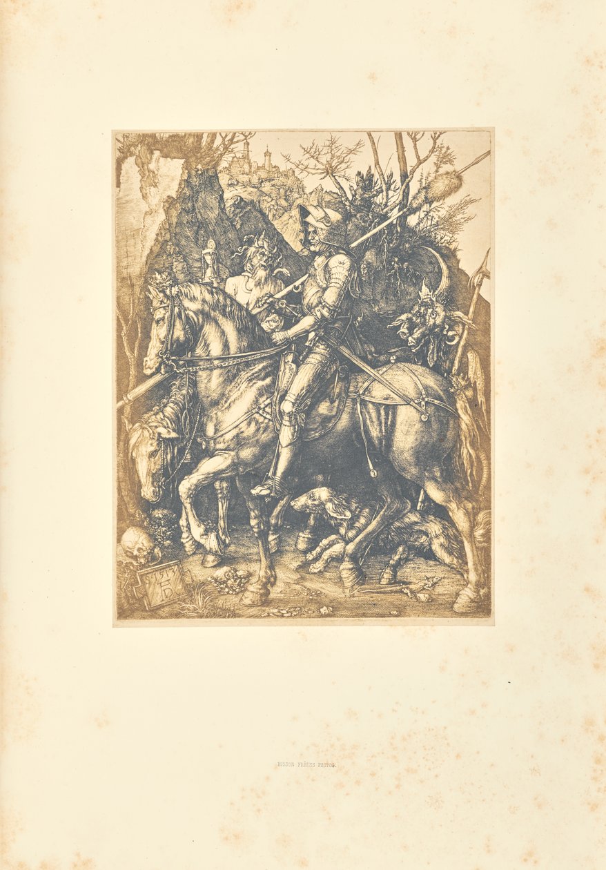 O Cavaleiro da Morte de Bisson Frères