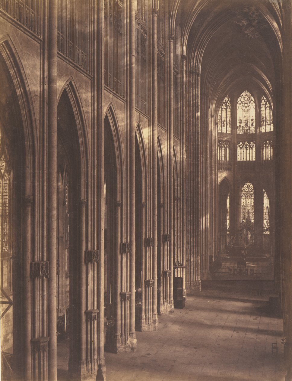 Rouen, no interior da igreja de Saint-Ouen de Bisson Frères