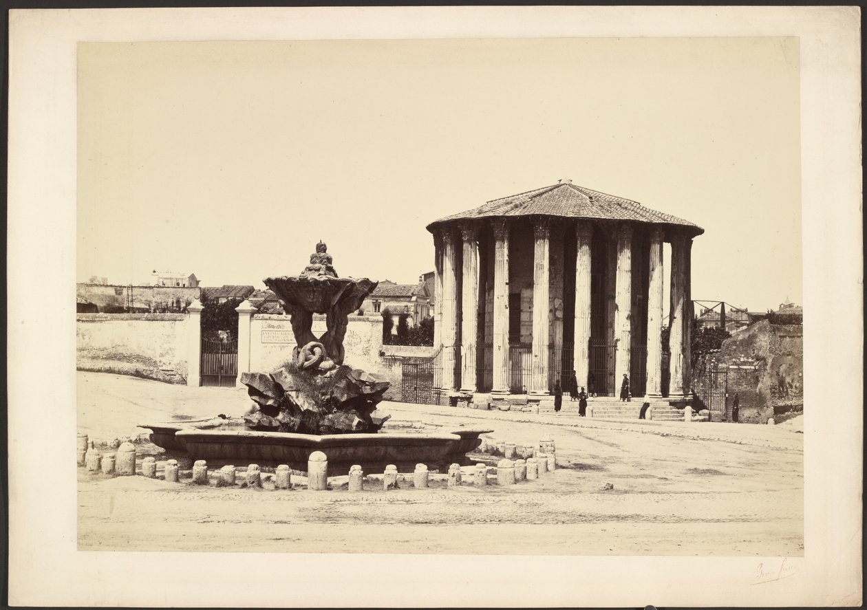 [Templo de Vesta - Roma]. de Bisson Frères