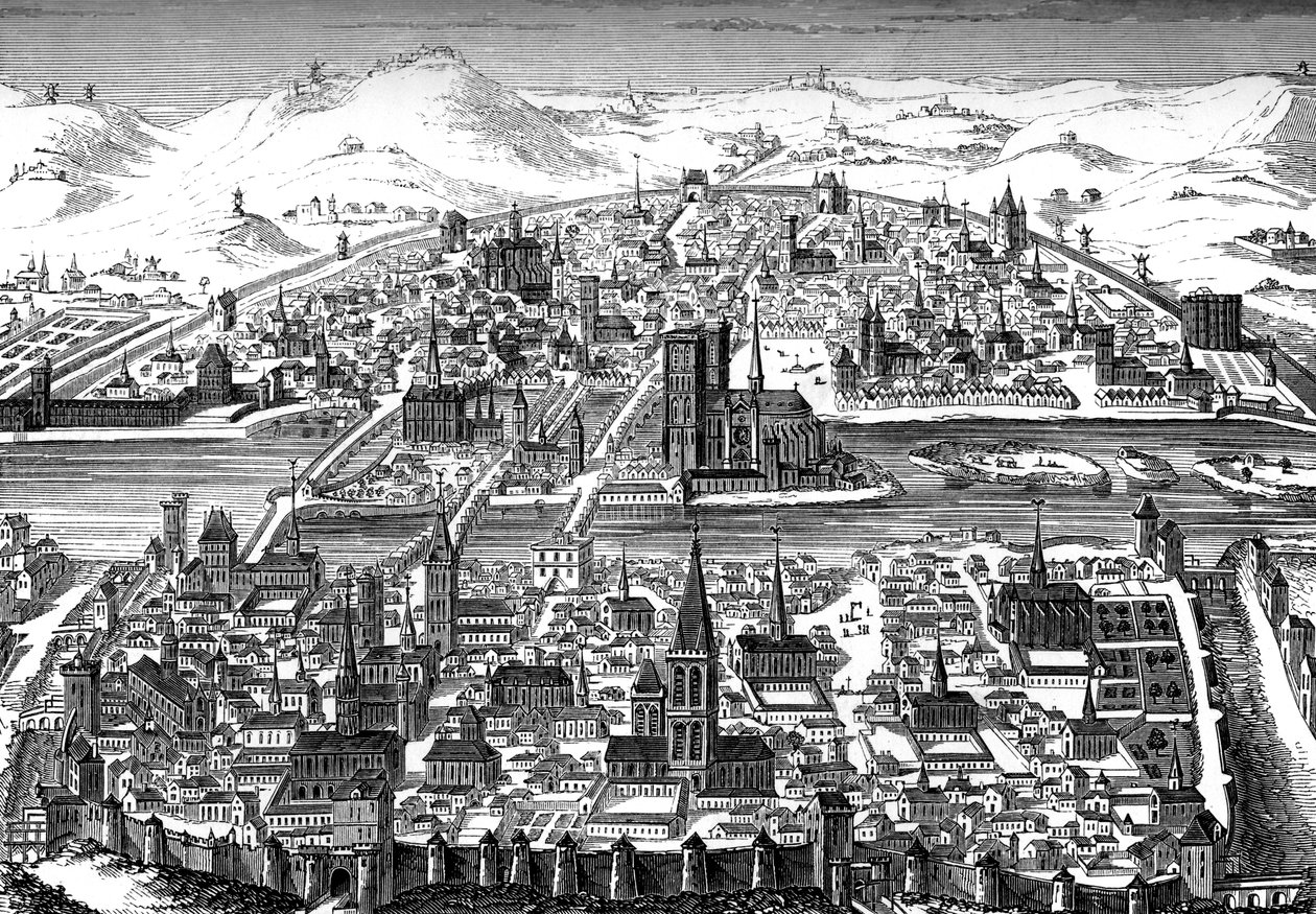 Paris, França, 1607. de Bisson and Cottard